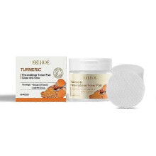 (Turmeric) Face Cotton Pads Hyaluronic Acid Moisturizing Face Lightening Repair Skin Care Hydration Pre Makeup Cosmetics Cotton Pad