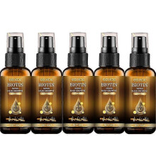 (5Bottles) Biotin Hair Growth Spray Anti Hair Loss Fast Regrowth Scalp Treatment Serum