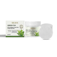 (Green Tea) Face Cotton Pads Hyaluronic Acid Moisturizing Face Lightening Repair Skin Care Hydration Pre Makeup Cosmetics Cotton Pad