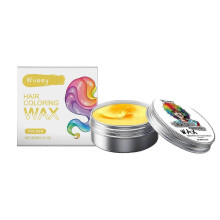 (Golden) Children Temporary Hair Dye Cream Hair Color for Kid DIY Cosplay Styling Easy to Wash Long Lasting Instant Hair Coloring Gel Wax