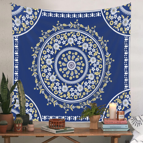 Colorful Polyester Tapestry 130x150cm