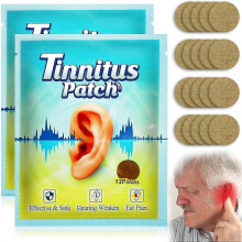 24Pcs Tinnitus Relief Patches for Ringing Ears - Natural Herbal Earache Treatment, Ear Pain Relief, Soothing Itchiness, and Hearing Loss-lhh36