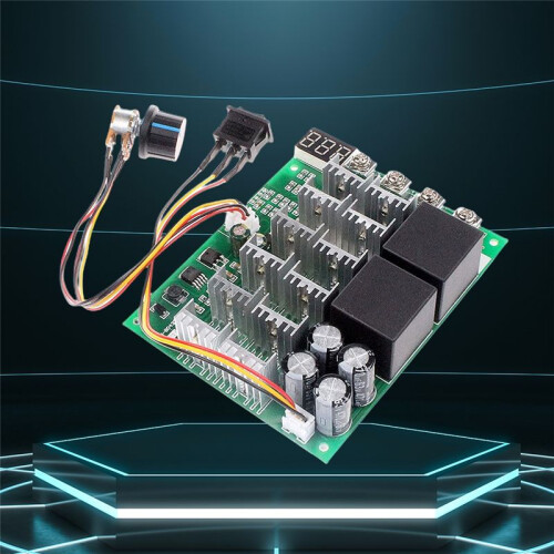DC10V-55V Motor Speed Controller Digital Display 60A Regulator Speed Controller 12V-48V 100A Max Electrical Equipment 1