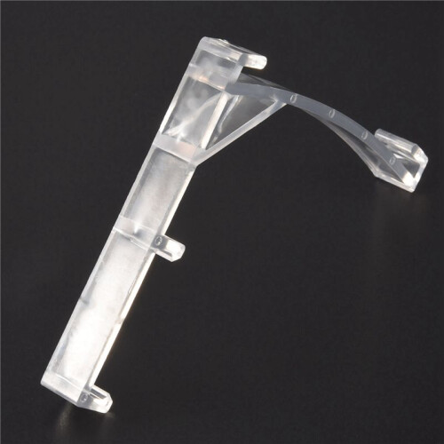Valance Clips Suportes de Cortinas Verticais de PláStico de 3,5 Polegadas Cortinas Verticais Transparentes para PeçAs de Cortinas Componentes 1