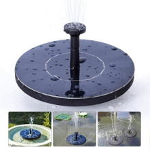 Fontana solare sospesa TEMPSA - Irrigazione sommergibile per piscina da giardino, 2.0W a batteria