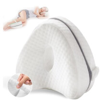 Cuscino ortopedico - Gamba e gola - Memory foam - Traspirante - Lavabile