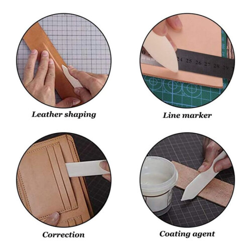 Bone Folders Kit, Bone Folders, Makers,Bookbinding Kit, for Bookbinding Making Paper Crafts Quilting Leathercraft B 1
