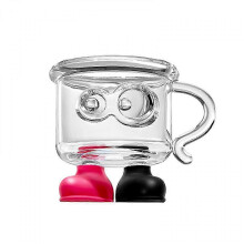 Big Feet High-Value Glass Beverage Juice Cup Wine Glass Drinking Water Cup Tasting Cup High-Grade Coffee Cup Mug