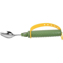Adaptive eating utensils Compatible with people with Parkinson's disease and tremors - weighted spoon with easy-grip handle, BPA-free, shockproof