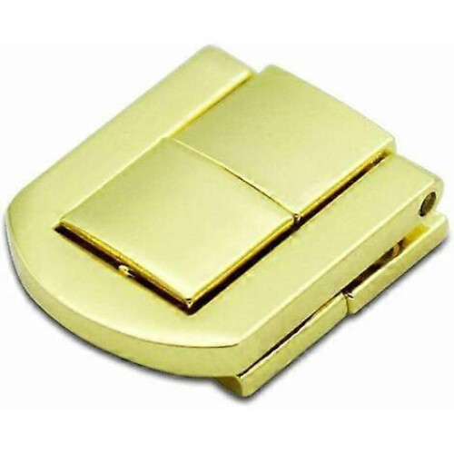 Set of 3 Toggle Lock Case Suitcase Clasp Lock Trunk Toggle Latch - Gold - 30mm