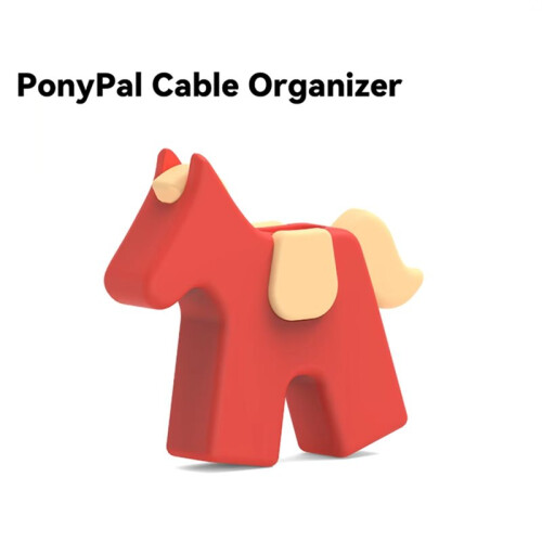 Silicone Organizer for C to C Fast Charging Short Cable  Design Shaped Hanging Cable Organizer 2