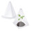 Les protecteurs de plantes transparents forment des mini serres 5