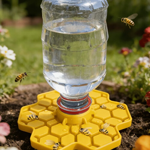 Bees Watering Station Floating Bees Feeder Island Bees Drinking 1