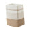 Contemporary Square Storage Bin Made From Renewable Cotton-C 1