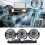 3-Kopf-USB-Auto-Ventilator 44,35  8,5  18,5 cm mit Telefonhalter 5