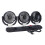 3-Kopf-USB-Auto-Ventilator 44,35  8,5  18,5 cm mit Telefonhalter 8