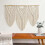 2X Macrame VäGghäNgande HandväVd Bohemisk Bomullsrep Boho  Heminredning 4
