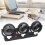 3-Kopf-USB-Auto-Ventilator 44,35  8,5  18,5 cm mit Telefonhalter 13