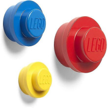 Set Of Wall Hooks, Yellow, Blue, Red, Small, Medium, Large, Home Accessories, Bedroom And Kitchen Decor
