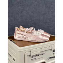 (41) Speedcat Venus Ballerine Donna in Raso Rosa – Scarpe Piatte Sportive Mary Jane Classiche Comode