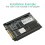2X SSD NVME M.2 2 em 1 e SSD Chave B/B&M para SFF-8639 U.2 com Suporte de Estrutura - Retenha SSD MSATA Como Unidade  de 7 mm e 2,5 Polegadas 5
