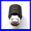 2 Stück -Koax 5W N-Stecker 50 Ohm -3GHz Blindlaststecker 3