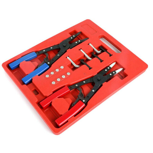 4 Pc.10 Inch Ratchet Type Circlip Remover Installer Snap Ring Pliers Set 1