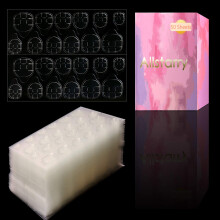 Allstarry 1200pcs (50 Φύλλα) Αυτοκόλλητα Ταμπόν Υπερυψωμένα Διπλής Όψεως