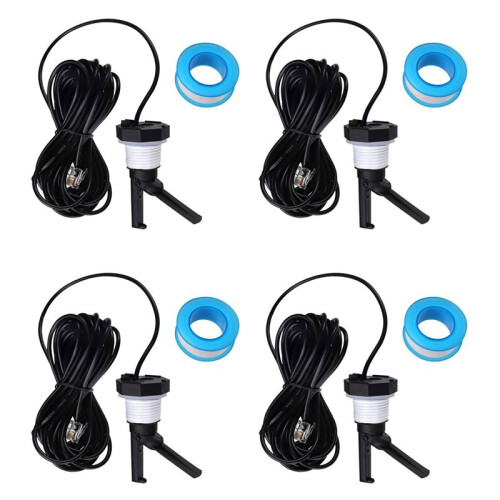 4X Flow  Assembly Replacement Kit for /Goldline Aquarite Salt Systems, Flow Sensor with  Salt Cell 1