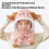 Cartoon Pattern Scarf Hat for Infant Kids Thickened-2 One Size 6