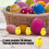 10Pcs 4CM Small Yellow Chicken Easter Decoration Plush Polyester 2