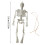 Accessoires en plastique de décoration de figurine de-Blanc 4