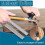 2.5"Carbide Scraper Blades 2 Pack, Double-Edged Reversible Replacement Tungsten Steel Scraper Blades 3