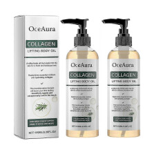 2pcs Collagen Firming Body Oil, Hydrating & Elasticity-Boosting Massage Oil for Smooth, Soft Skin