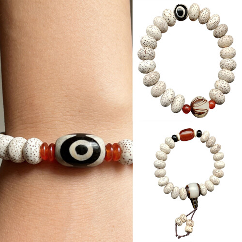 Comfortable Wheel Bead Bodhi Bracelet Handcrafted-Section 3 2