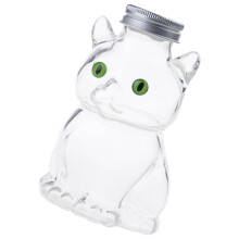 Kattenvorm glazen opbergdoos voor lekkernijen en snacks met