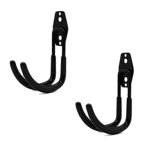2 Wall-Mounted Composite Pulley with Wall-Mounted Bow Frames Storage and Display Equipment Metal Hooks