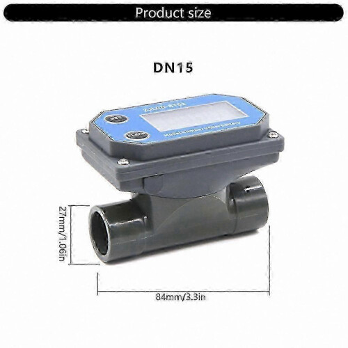 (DN15) Digital LCD Flow Meter for Accurate Water Management, DN15-DN80 2