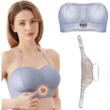Breast Massager Lactation Boob Massager with Constant Heat use for Feeding Support Adjustable Heated Bra with USB Power