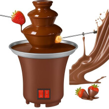 3-Tiers Electric Chocolate Fountain Fondue Melting Machine Chocolate Dipping New