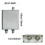0.05M-250MHz ADE-6 Passive Hybrid Inverter  Conversion Down Conversion Mixer Cellular Communication Instruments 5