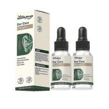 (2PCS) 1-5x Ear Care Drops for Ringing Ears, Gentle Formula Ear Drop with Natural Botanical Extracts for Tinnitus Relief
