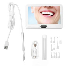 Earwax Remover Tool with Camera 2MP, 4.3 Inch IPS Screen Ear Cleaner with 6 LED Light Otoscope for Safe Earwax Removal Kit for Adults Kids