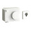 Wall-Mounted Retractable Clothesline Laundry Hanger Clothes Drying Rack Invisible Stretchable Clothes ,White 1