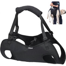 2025 Latest Model  Dog Lift Harness, Emergency Backpack Pet Legs Support & Rehabilitation Sling Carrier, Adjustable Lifting Straps Carrier for Sen