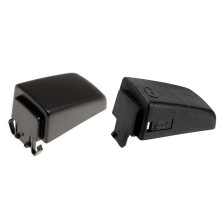 Front Left Black Door Handle Cap Cover with Door Handle Cap Cover