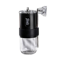 Bincoo Portable Manual Coffee Bean Grinder with Conical Ceramic Burr, Coffee Grinder for Outdoor Traveling Camping Black