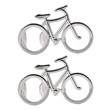 20Pcs/Lot Metal Beer Bottle Opener Cute Bike Bicycle Keychain Key Rings for Bottle Openers Gift for Cycling