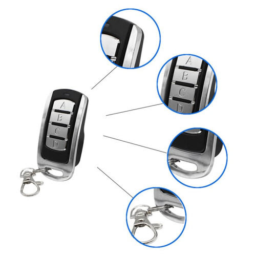 Multi-Frequency 250-915 MHz Clone Copy Replication Remote Control 868 MHz Garage Door Remote Control 433MHz Remote 2pc 1