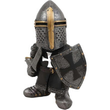 Garden Gnome Garden Statue Guardians Guard Armor Knight Sculpture Gnome Garden Figurine